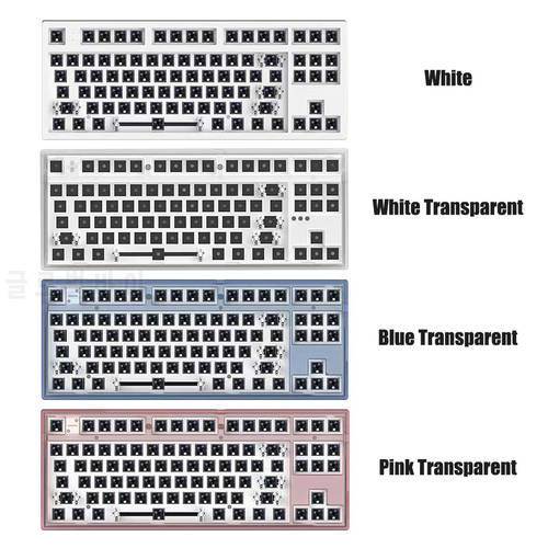 Programmable RGB Mechanical Keyboard for Flesports MK870 Hot Swappable Accessory RGB Lighting Effect Keypad