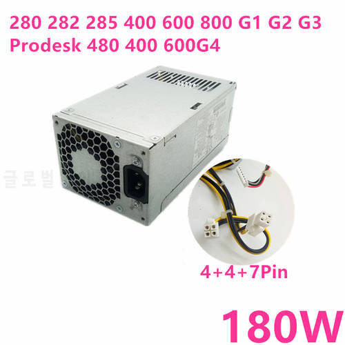 New PSU For HP 86 280 285 400 600 G1 G2 G3 G4 4Pin 180W Power Supply PA-1181-6HY D16-180P1B PCH023 D16-180P3A D16-180P2A PCG003