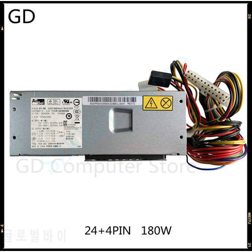 GD NEW Original For ThinkCentre Edge 72 Desktop 180W Power Supply PC9059 54Y8888 36200496 24+4 PIN 100% Tested Fast Ship