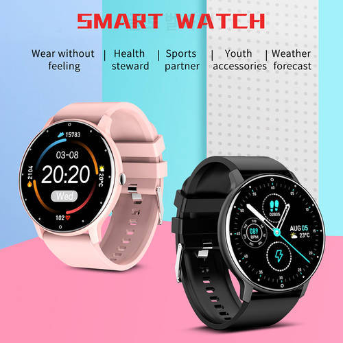 ZL02 Waterproof Smart Watch Multi-function Heart Rate Blood Pressure Monitor Sports Wristwatch Bracelet for Adults