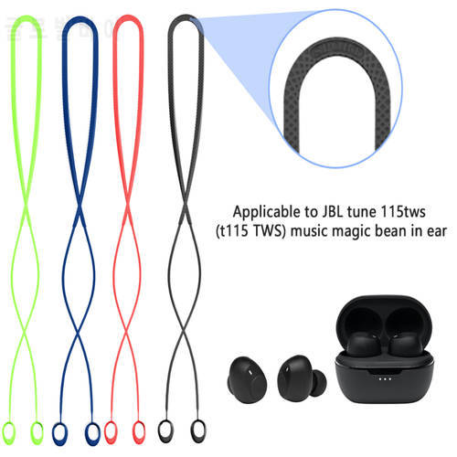 Portable Anti-Lost Earphone Rope Wireless Bluetooth Headphone Accessories Neck Strap Cord Waterproof for JBL TUNE 115TWS