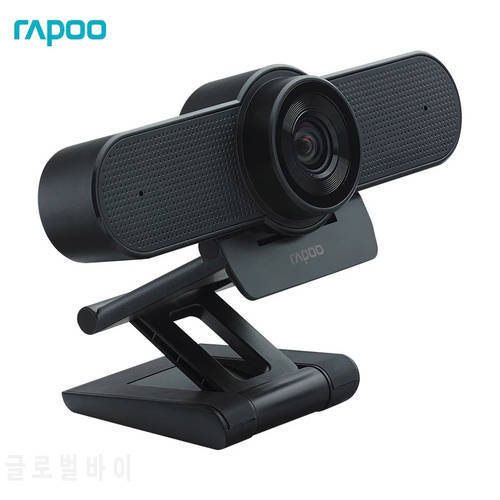 Original Rapoo C500 Webcam 4K HD 2160P With USB2.0 With Mic Adjustable Live conference network With Cover Cameras