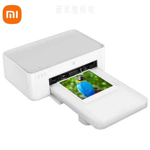 Xiaomi Mijia HD Photo Printer 1S Small Mobile Phone Photo Color 3 Inch 6 Inch Printing Smart Wireless Connection Wash Photos