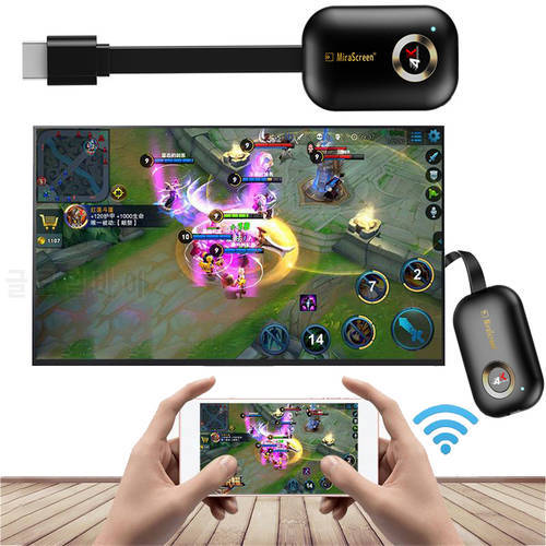 4K 5G HDMI-compatible Wifi Display Dongle HDTV Video Adapter TV Stick Screen Mirroring Phone To TV for IPhone 13 12 IOS Android