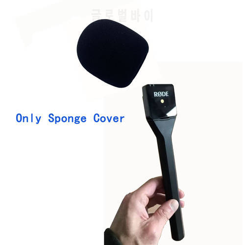 Customized Microphone Logo Covers Windscreen Foam Windshield For Rode Wireless GO II Only Sponge