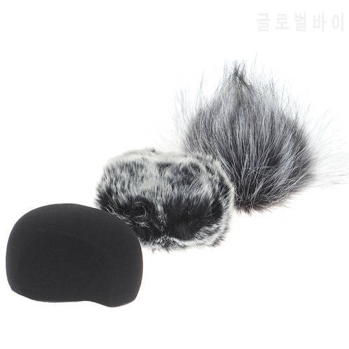 1 Piece Foam Microphone Windshield Furry Windshield For ZOOM H5 H6 Voice Recorder Microphone Professional Windshield