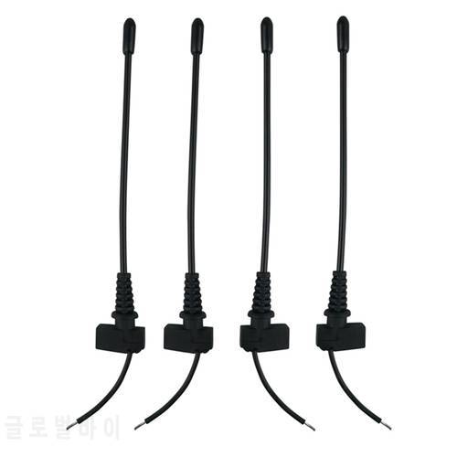 4 Pcs Microphone Antenna Suitable For Sennheiser EW100G2/100G3 Wireless Microphone Bodypack Repair Mic Part Replace
