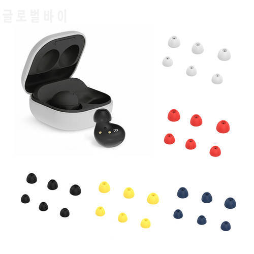 Silicone Ear Tips for Samsung Galaxy Buds 2 Replace Wireless Bluetooth Earphone S/L Earplug Caps Eartips Headset Earbuds Cover