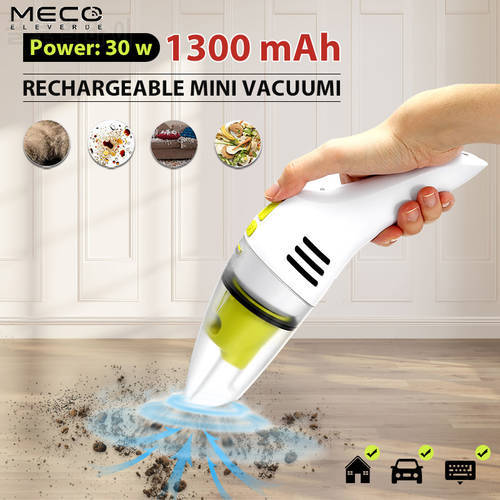 MECO 2 IN1 Multi-Function Vacuum Cleaner Handheld Dry/Wet Dual Modes Carpet Dust Collector 30W Duster Keyboard Laptop Accessory