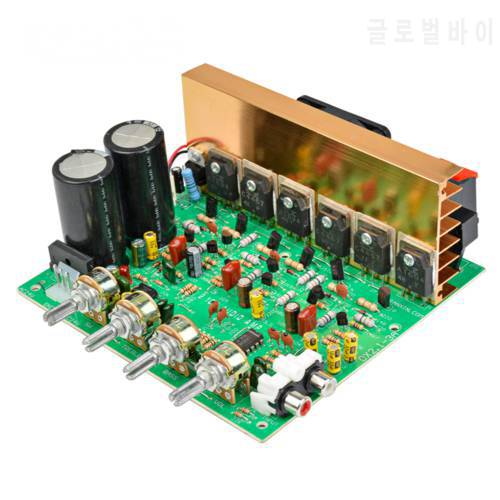 AIYIMA Audio Amplifier Board 2.1 Channel High Power Subwoofer Amplifier Board 240W AMP Dual AC18-24V For Home Theater DIY