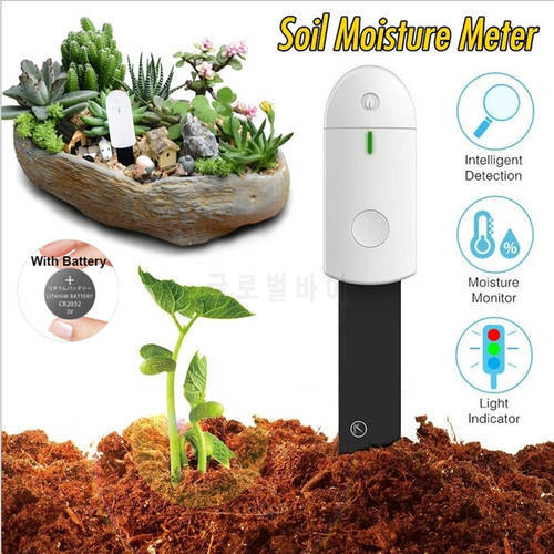 Smart Soil Moisture Meter Soil Detector Flower Grass Plant Moisture Detector Plant Detector Soil Moisture Sensor Home