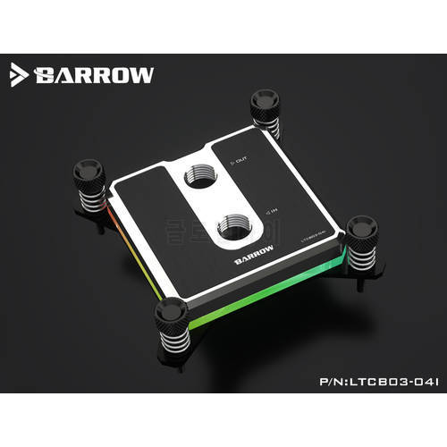 Barrow LTCP03-04I For Intel Lga 1700 1200 115x Composite CPU Water Blocks, POM / Brass Top Optional LRC 2.0 Microwaterway Block