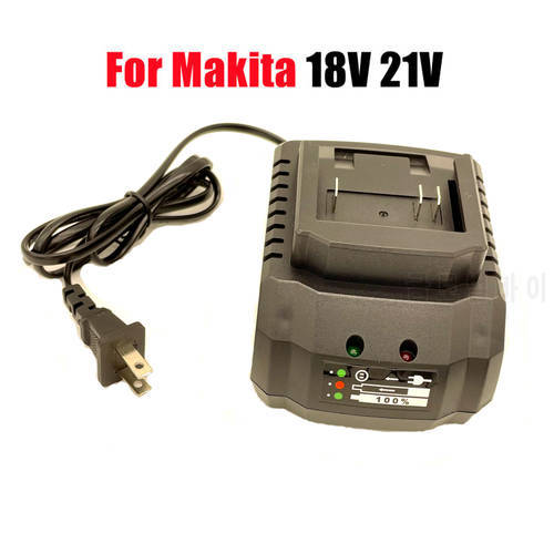ALL new 18V 21V Battery Charger EU Plug Power Tool Portable High Power Smart Fast Li-Ion Battery Charger For Makita Replacement