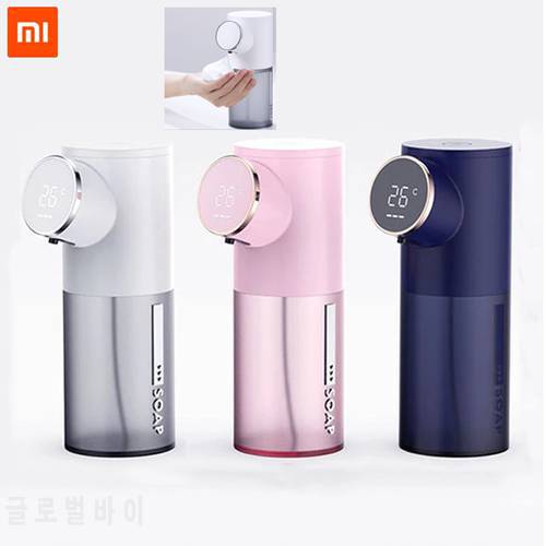 Xiaojie Automatic Soap Dispenser USB Rechargeable 320ml Liquid Soap Dispensers Digital Display Foam Hand Sanitizer Machine