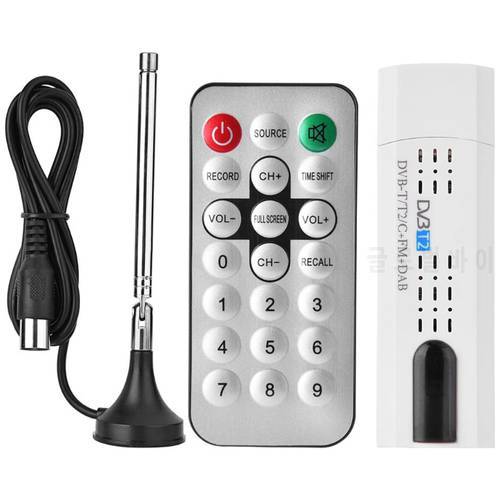 G5AA Mini USB2.0 Digital DVB-T USB 2.0 Digital Video Broadcasting SDR+DAB+FM H DTV Tuner Receiver Stick