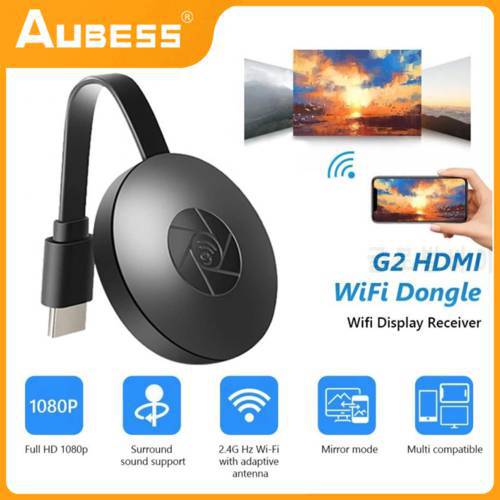 To Tv 2.4g 4k Wireless Wifi Mirroring Cable Hdmi-compatible Adapter 1080p Display Dongle For Iphone Samsung Goggle Chromecast