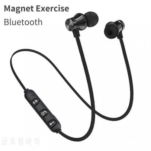 XT11 Magnetic Adsorption Wireless Bluetooth-compatible In-Ear Earphone Sports Headphone Stereo Earpiece Fone De Ouvido For Phone