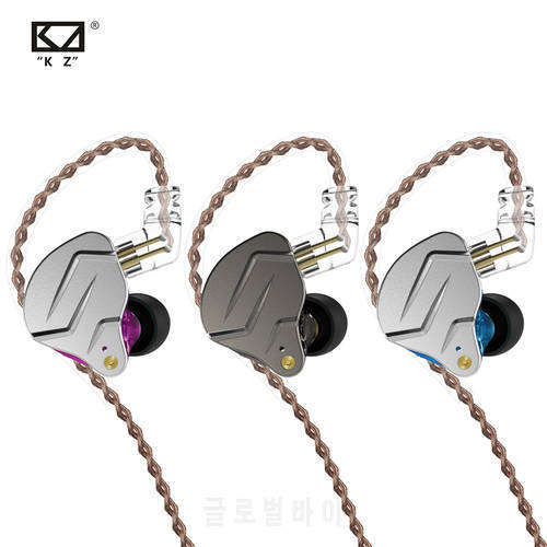 KZ ZSN Pro 1DD+1BA Headset Auriculares Con Cable Headphones Hybrid Technology In Ear Wired Earphone Earbuds Ecouteur 3.5MM