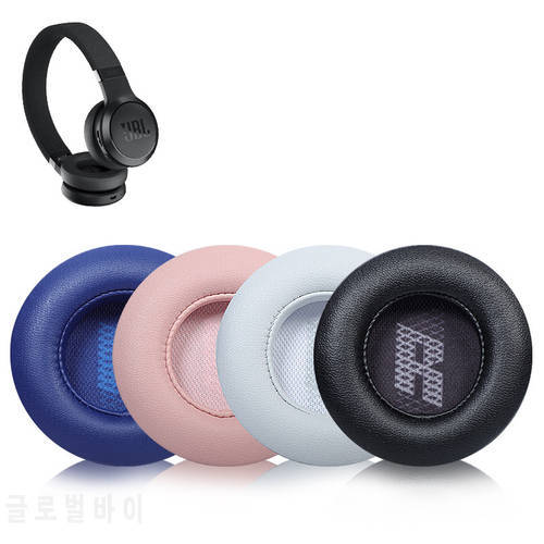 1Pair Soft Leather Earpads Protective Cover Ear Cushion for JBL LIVE400 live400BT Wireless Headphones Headset