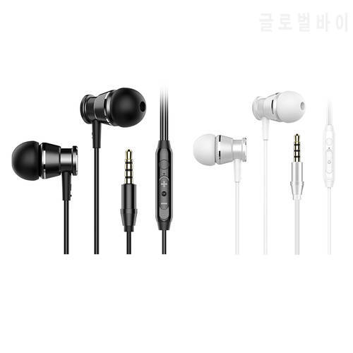 Langsdom M305 Metal earphones Gaming Music Sports Running bass In-Ear In-Wire eardphones For Samsung for Hua wei xiao mi Phone