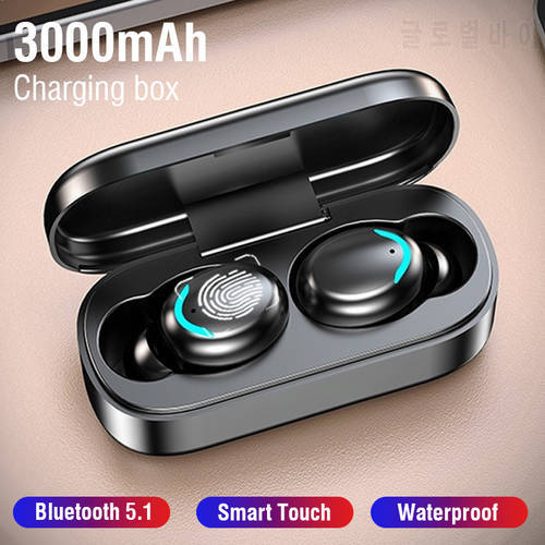 Wireless Headphones Bluetooth Earphones TWS HIFI Headsets Earbuds Touch control With Mic Charging For Sports all Phones