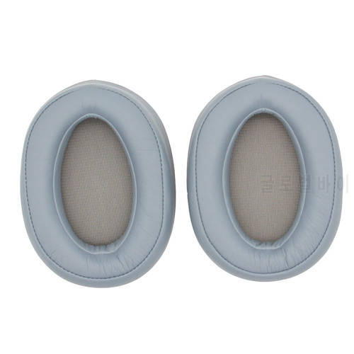 2pcs Replacement Leather Soft Foam Earmuff Earpad for MDR100ABN WH-H900N Simple Design and Convenient Replacement