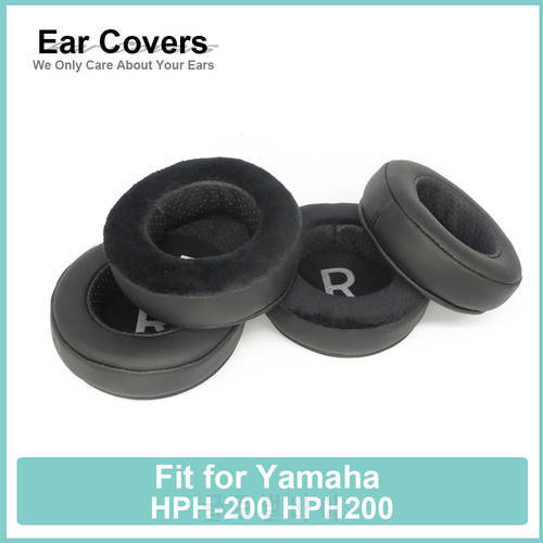 Earpads For Yamaha HPH-200 HPH200 Headphone Earcushions Protein Velour Pads Memory Foam Ear Pads