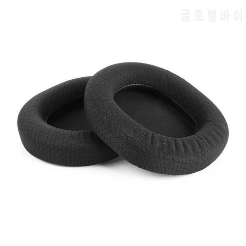 1 Pair Replacement Fabric Earpads Sponge Soft Cushions Ear Pads Earmuffs for SteelSeries Arctis 3 5 7 Headphones