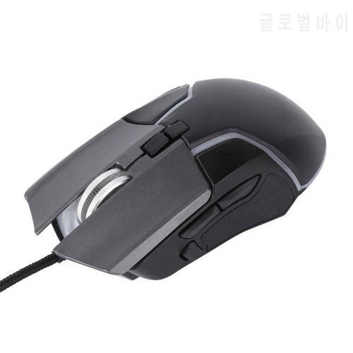 Gaming Mouse Computer Mice Gaming Mouse Adjustable with 2 Mouse Accessory for Laptop