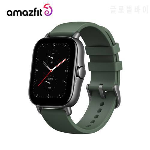 Original Amazfit GTS 2e Alexa Built-in Smartwatch 5 ATM Long Battery Life 24H 90 Sports Modes Smart Watch for Android iOS Phone
