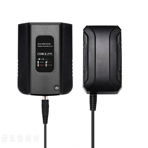 1A charging current Li-ion Battery Charger for Milwaukee 14.4V 18V M&18 M&14 Li-ion Battery safe charging high quality