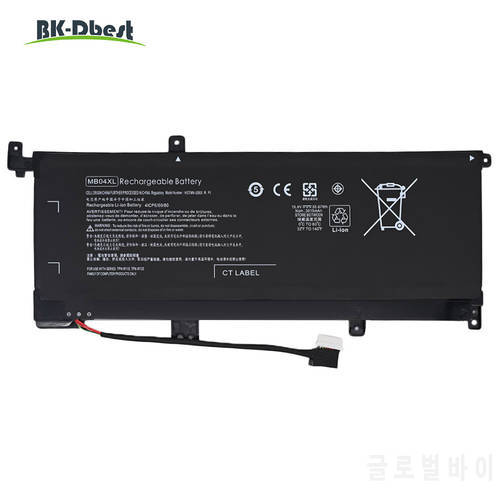 BK-Dbest MB04XL Laptop Battery For HP Envy X360 15-AR 15-AQ M6-AQ M6 TPN-W120 W119 HSTNN-UB6X 843538-541 844204-850 855