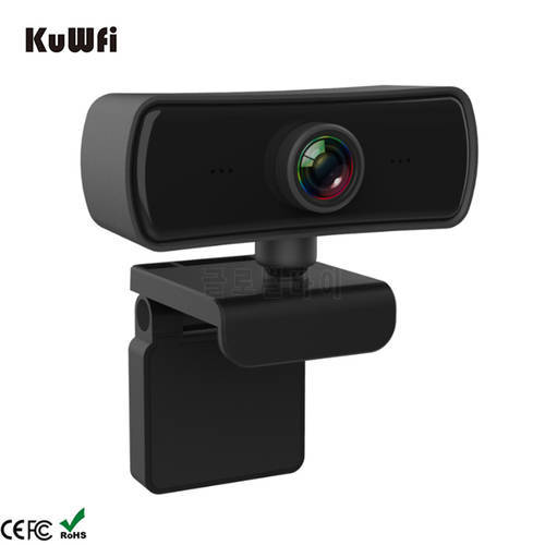 HD 2K Gaming Webcam 2040*1080P Computer PC WebCamera with Microphone Rotatable Cameras for Live Video Class Conference PC Gamer