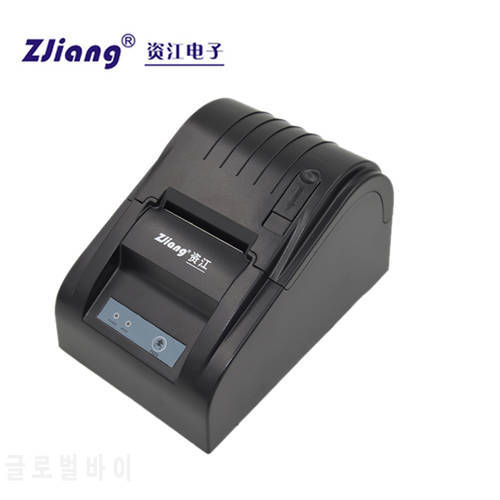 58MM thermal receipt printer bluetooth wireless bill printer 2 inch restaurant supermarket ios android USB destop ZJ-5890K