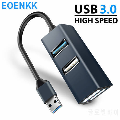 Hi-Speed USB 3.0 HUB cable Adapter USB HUB 4-Port USB Splitter For PC Laptop Notebook Receiver Computer Peripherals Accessories