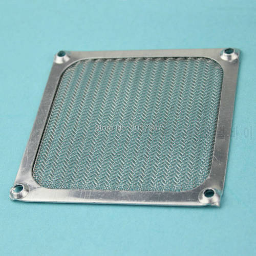 2PCS 90mm Aluminum Dustproof Cover Dust Filter for PC Cooling Chassis Fan