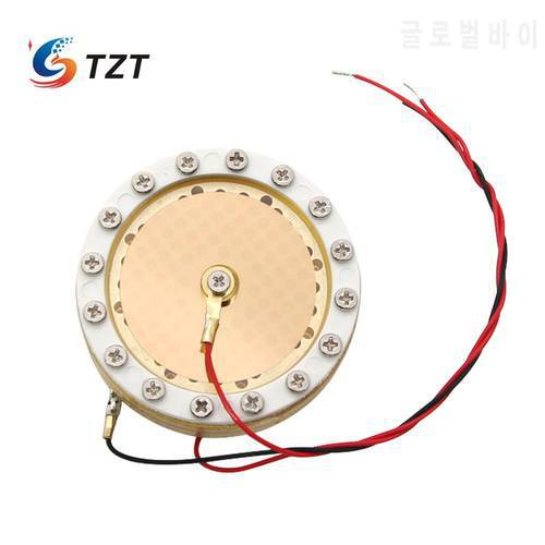 TZT 34mm Capsule Large Diaphragm Condenser Mic Capsule Double Sided Gold-Plated for Recording Studio Micphone