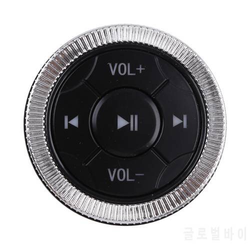 Car Steering Wheel Control Button Wireless Bluetooth-compatible Media Button Music Player BLE 5.0 for Motorcycle