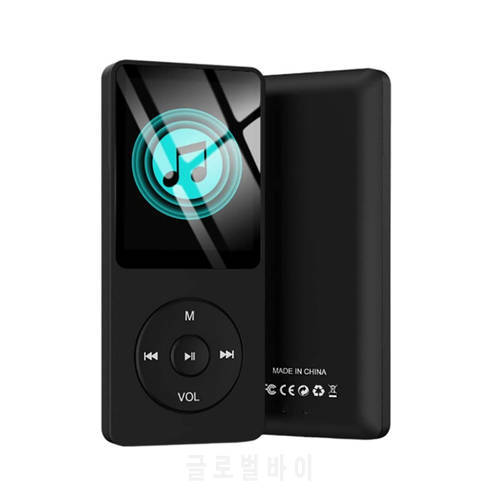 MP3 Players Portable HIFI Small Music Player FM Built-in SpeakerTouch Screen Mini Music MP4 Player Sound Recording Video Playing