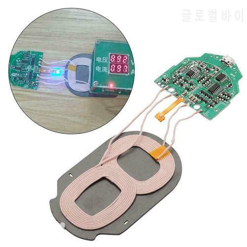 10W Qi Fast Charging Wireless Charger PCBA Circuit 2021 With Board Coil