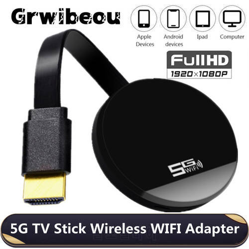 5G TV Stick Wireless HDMI-compatible Adapter WIFI Display Dongle HD Mobile TV Projection Video Transmission for IOS Android