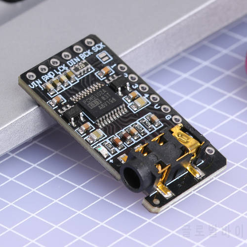 PCM5102 DAC Decoder Rechargeable Portable Speaker 3.5mm Stereo I2S Interface Player Wireless Module for Raspberry Pi
