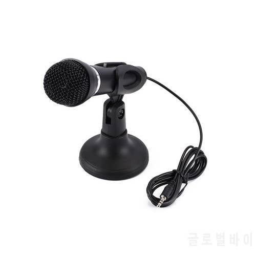 Microphone 3.5mm Home Stereo MIC Desktop Stand for PC YouTube Video Skype Chatting Gaming Podcast Recording microphone