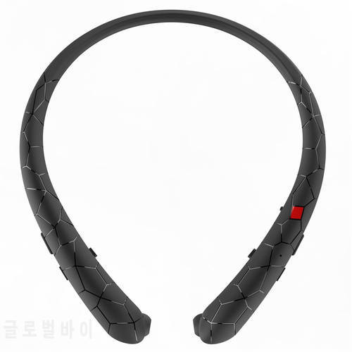 Brand New Anti-Sweat Neckband Headset Wireless Sports Bluetooth Stereo Wireless Earplugs Double In-Ear Shrink Line CSR Stereo