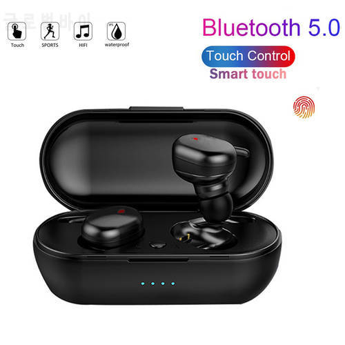 Y30 TWS 5.0 Wireless Earphone Noise Cancelling Headset Stereo Sound Music In-ear Earbuds for Android IOS Smart Phone