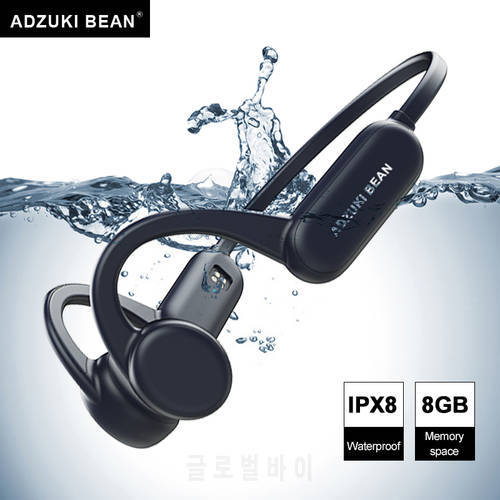 New Bone Conduction Swimming Headset Bluetooth IPX8/IPX4 Waterproof Earphone Wireless Sports Headphones With Mic Stereo Earbuds