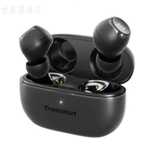 Tronsmart Onyx Pure Earbuds Hybrid Dual Driver TWS Earphones with Bluetooth 5.3, One Key Recovery, 32 Hours Playtime, New in