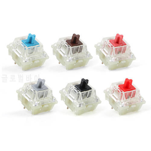 Cherry MX Switches RGB 3 pin SMD Original Brown Red Blue Black Silver Silent Red Silent Black Mechanical Keyboard Switches
