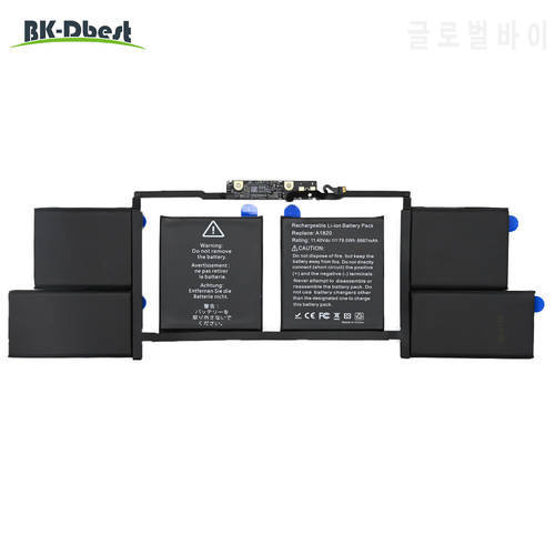 BK-Dbest 11.4V 76WH Laptop Battery A1820 For Apple MacBook pro15 INCH A1707 with High Quality