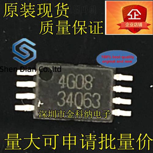 10pcs 100% orginal new in stock BR24G08FVT-3GE2 Printing silk 4G08 chip TSSOP8 feet memory EEPROM 8K